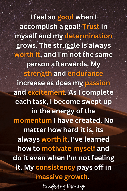 affirmations for motivation